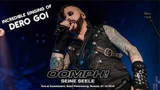 OOMPH! - Seine Seele live [Kosmonavt, Saint Petersburg, Russia, 07.10.2019]