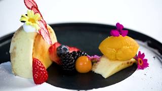 Fine Dining Dessert Creation with Villa Dolce - Wholesale Gelato & Gelato Display Cases
