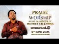 Praise  worship night in honour of prophet tb joshua  5th june 2024  emmanuel tv live  tbjoshua