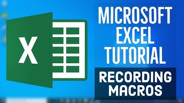 Microsoft Excel Tutorial - How to Record a Macro in Excel