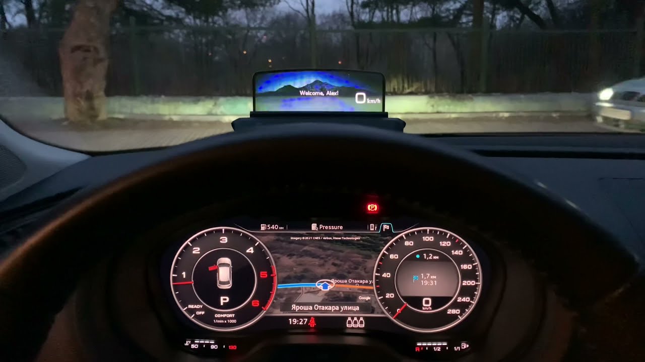 Audi HUD installed in A3 8V - Audi Genuine Accessories 