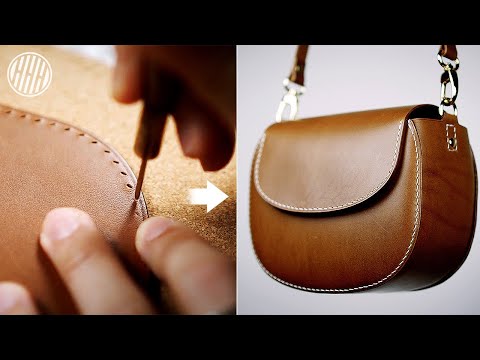 DIY Handmade Leather Bag / Leather