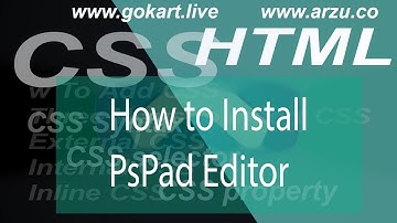 How to Install PsPad Editor