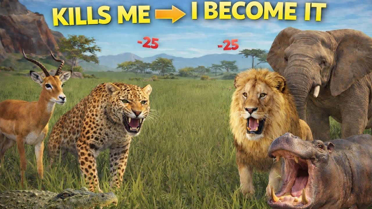 Every Animal That KILLS Me… I Become It (PART 3) 😱