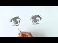 Учимся рисовать аниме глазки!😇
