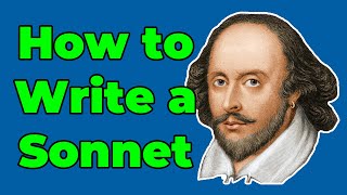 How to Write a Sonnet   Write your own Shakespearean sonnet