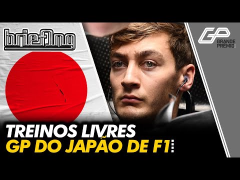 F1, TREINOS LIVRES JAPÃO: RUSSELL LIDERA, VERSTAPPEN 3º E LATIFI ERRA PITS