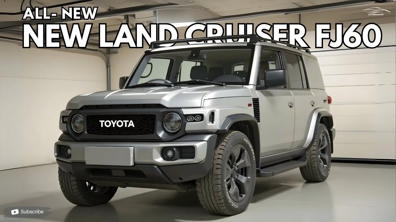 新型ランドクルーザーFJ60発表 - 四輪駆動の王者が帰ってきた - YouTube