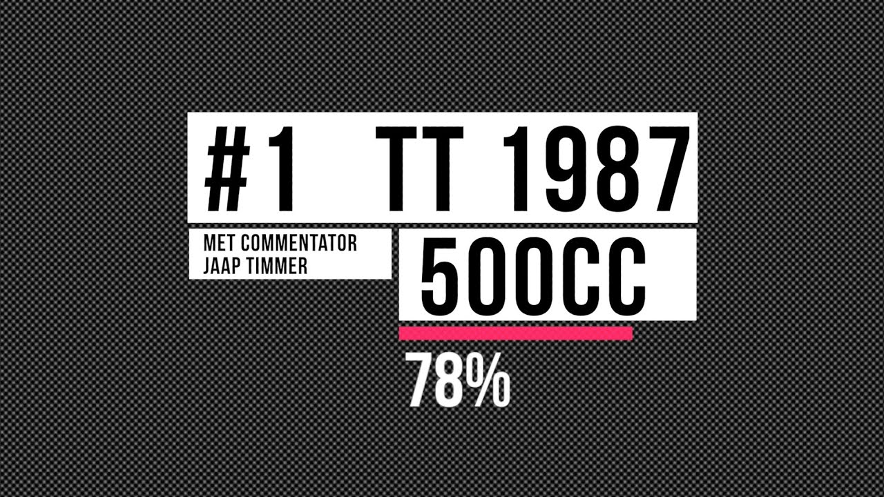 90 Years of TT History #1 TT 1987