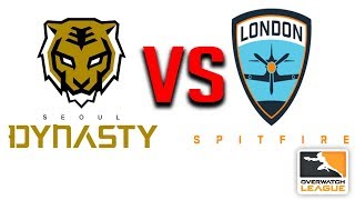 SEOUL DYNASTY VS LONDON SPITFIRE STAGE 2 WEEK 4 HIGHLIGHTS