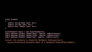 C# Reflection - Checking the Types and Names of an Object's Properties