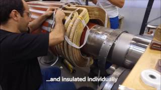 Maintenance Partners   Rewinding and Balancing of 15MVA ELIN Generator Rotor in 8 weeks time by Howden Maintenance Partners Belgium nv 49,927 views 7 years ago 1 minute, 38 seconds