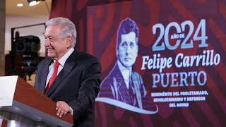 Mañaneras continuarán; garantizan derecho del pueblo a la información. Conferencia presidente AMLO