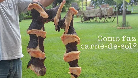 Como é feita a carne de sol do nordeste?