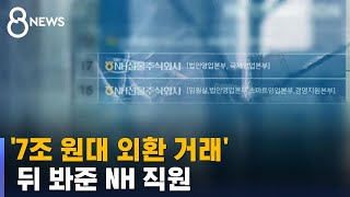 '7조 원대 외환 거래' 뒤 봐준 NH 직원…한 팀 전원 가담 / SBS 8뉴스