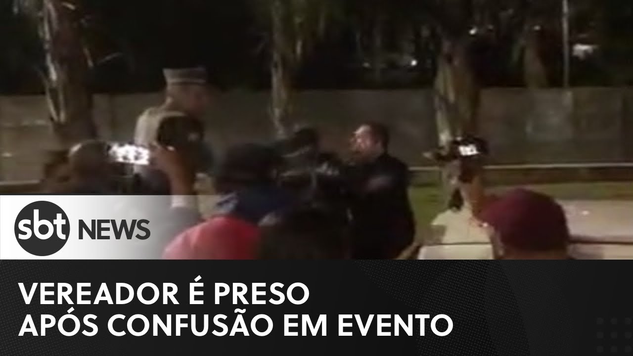 Polícia prende vereador de SP após confusão em show