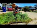 Spent 6 Hours MOWING This Thick OVERGROWN LAWN For FREE (Part 1)