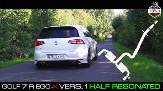 VW Golf 7R Exhaust Sound 3