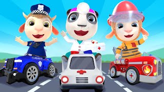 Rescue Team Adventures | Kids Songs + Short Cartoons for Kids | Dolly and Friends 3D | Compilation