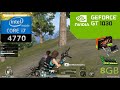 pubg mobile gt 1030 - i7 4770 8gb Ram