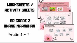 MAPA NG KOMUNIDAD- AP  GRADE 2 (UNANG MARKAHAN)