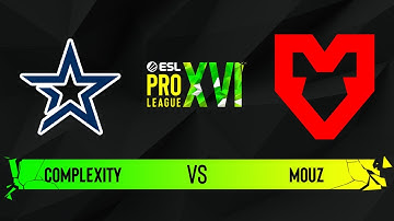 Complexity vs. MOUZ - Map 1 [Overpass] - ESL Pro League Season 16 - Group С