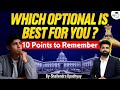 Which Optional Is Best For You? | Top Points To Remember | Shailendra Sir | StudyIQ IAS
