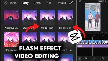 Flash Effect Tutorial | Capcut Flash Effect Video Editing | Black Flash Effect | White Flash Effect