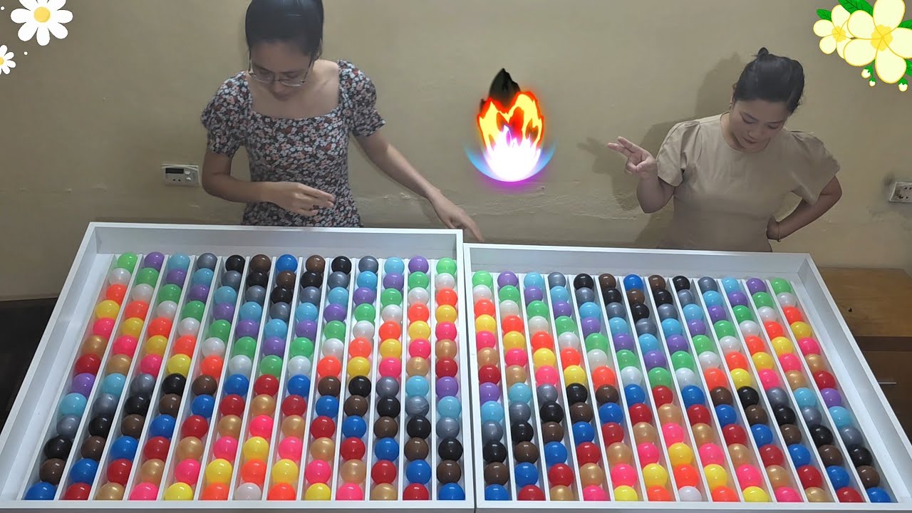 🟡 Can You Solve This Color Ball Puzzle? 🤯