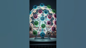 The Donut Scream Wheel 🍩😱 | 3D Cartoon Horror-Comedy Loop Animation | Funny Creepy Donut Monsters