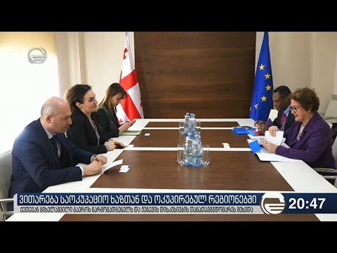 ქეთევან ციხელაშვილი გაეროს წარმომადგენელს და ჟენევის დისკუსიების თანათავმჯდომარეს შეხვდა