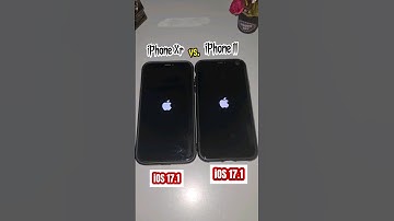 Boot up iOS 17 iPhone Xr vs. iPhone 11 #iphonexrvsiphone11 #ios17 #iphonexr #iphone11 #ios17 #shorts