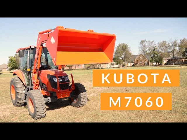 Reasons for buying the Kubota M7060! 