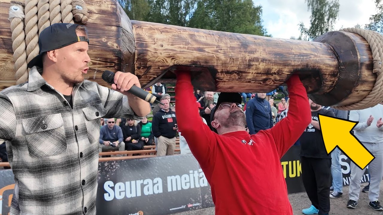 Haastoin Suomen vahvimman yleisön!