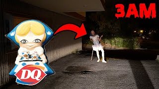 DONT GO TO DAIRY QUEEN AT 3AM OR MARY.EXE WILL APPEAR! | HAUNTED MARY.EXE FROM DAIRY QUEEN CAUGHT!!