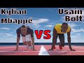 Kylian mbappe vs usain bolt