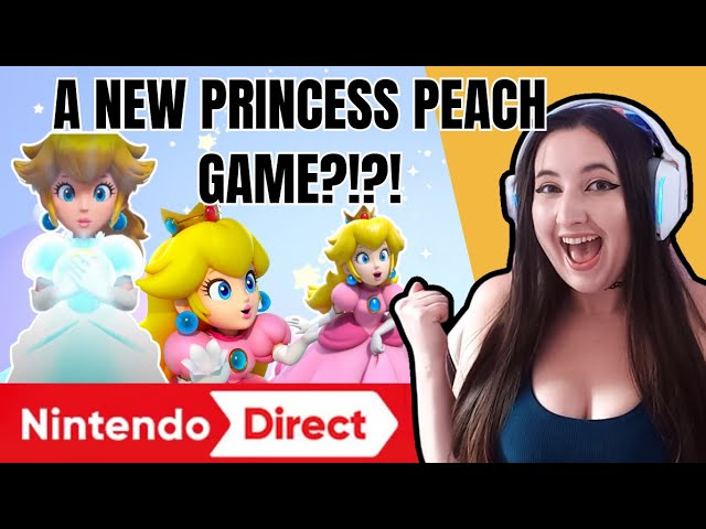 New Princess Peach game teased at June 2023 Nintendo Direct - Try