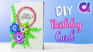 How To Make Beautiful Handmade Birthday Card At Home Unique Card Card Artkala