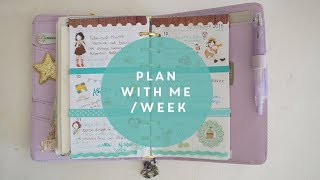 Plan with me weekly || Come decorare lagenda || decorazione settimanale autunno