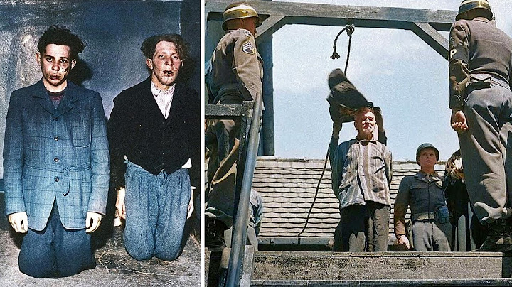 Przerażające Egzekucja Strażników Obozu Koncentracyjnego w Dachau