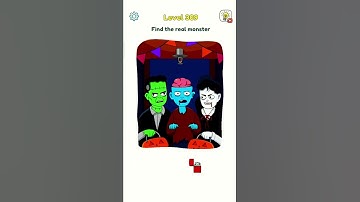 Find The Real Monster | DOP3 Level 309 | Displace One Part 3 #Shorts