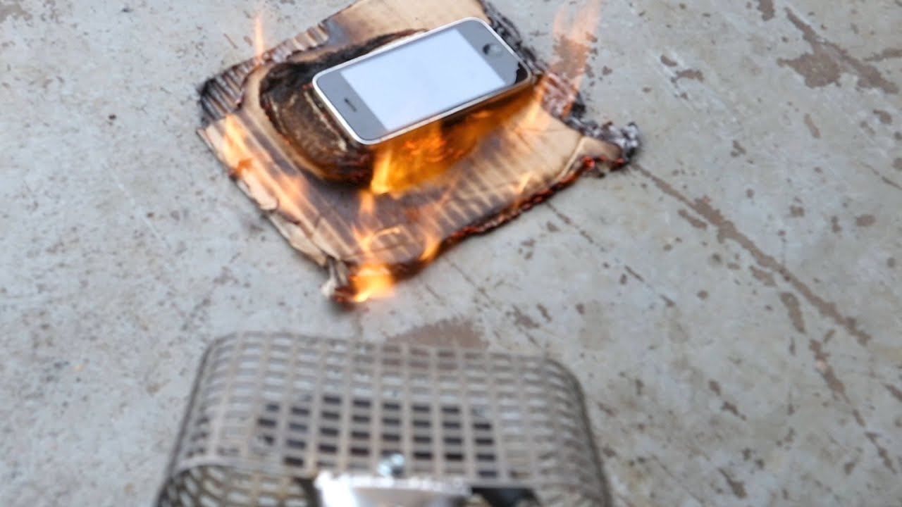 What Happens If You Burn An IPhone (EXPERIMENT) YouTube