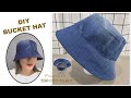 漁夫帽手作教學（打板裁剪縫製教程）/バケットハットの作り方/DIY Bucket hat