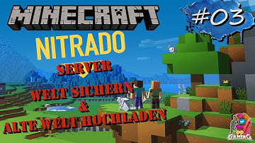 Nitrado Minecraft Server Welt Sichern Deutsch 🖥️ [ Bukkit Spigot Paper 1.18.1 2022 ]