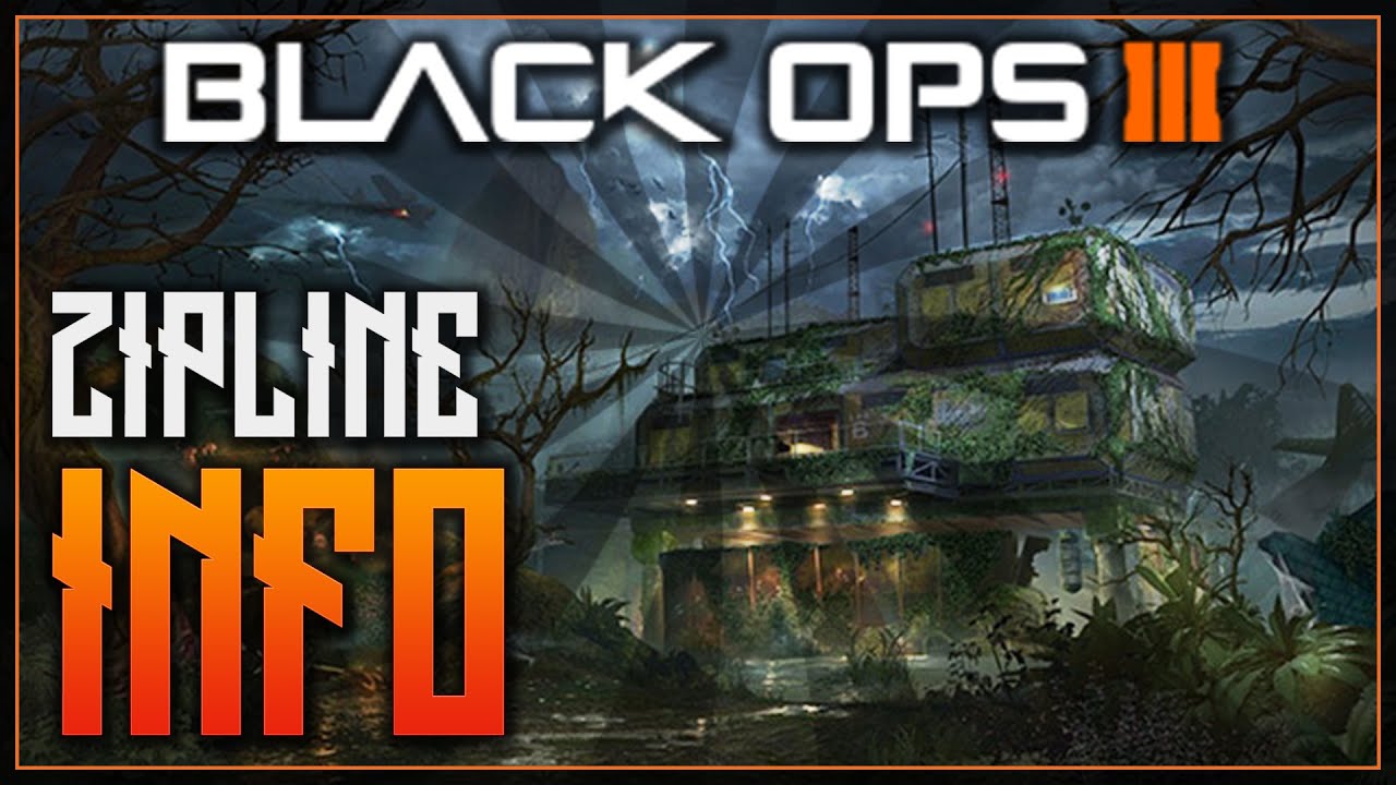 Black Ops 3 - ZIPLINE AND MAP INFO! - ZETSUBOU NO SHIMA INFO