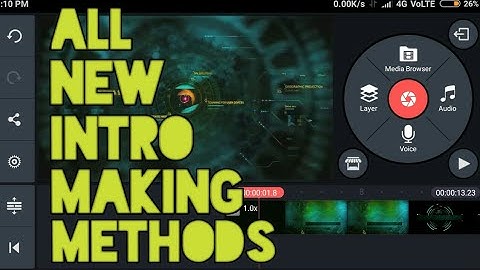 How to Make A Cool Intro Using Kinemaster | 2D and 3D Intro Making On Smartphone | Videos And More