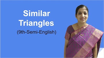 Similar Triangles (9th-Semi-English)