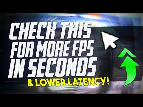 ? Check this ONE setting to instantly IMPROVE FPS & Lower latency! ✅