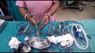 Open Gallbladder Surgical Instrument Set