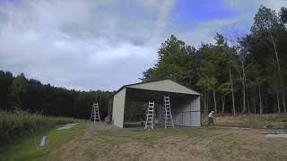Watch How  to Complete Carports Buildings in Less than a Day